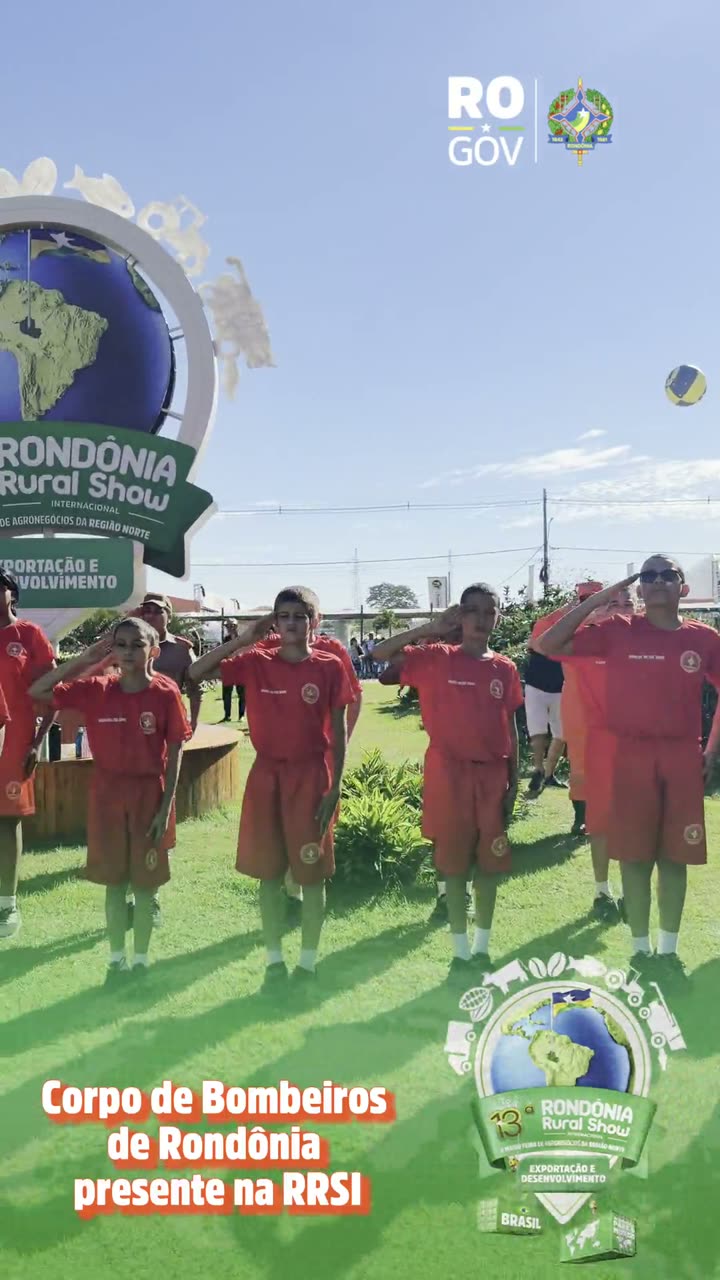 Quadro de abertura: Corpo de Bombeiros presente na RRSI