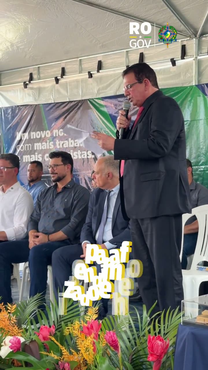 Quadro de abertura: Inauguração da UTI do Centro de Medicina Tropical